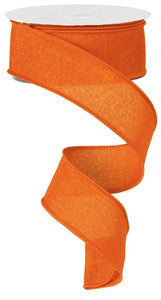1.5"X10Yd Royal Burlap Orange