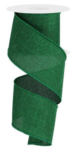 2.5"X10Yd Royal Burlap Emerald Green