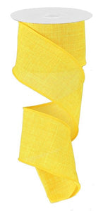 2.5"X10Yd Royal Burlap Yellow Rg127929 )