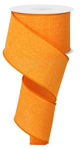 2.5"X10Yd Royal Burlap Bright Orange