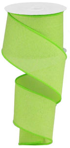 2.5"X10Yd Royal Burlap Bright Green