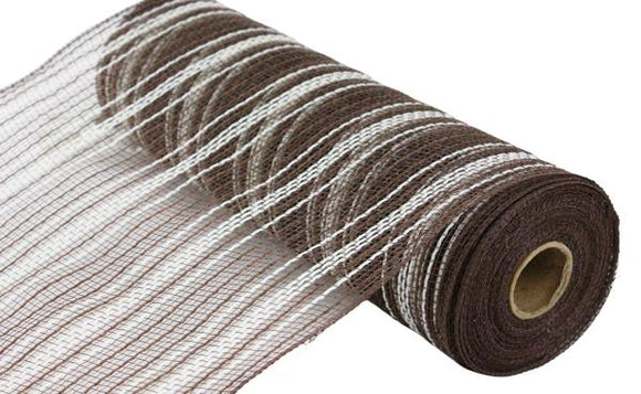 Natural Poly Jute Mesh, 21 by 10yd Natural Poly Jute Mesh, Deco
