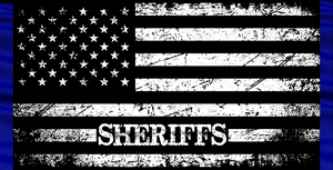12"x6" Sheriffs Metal Sign