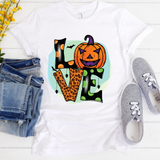 T-Shirt Transfer LOVE Pumpkin